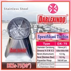 Roof Turbin Ventilator Darlexindo Aluminum DX 75-30