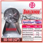 Turbin Roof Ventilator Darlexindo Stainless Steel DXSs 60-24 Alumunium DX 60-24 L27 1
