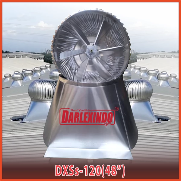 Air Ventilator Turbine Aluminum DX 75-30" Stainless Steel DXSs 75-30